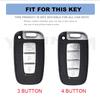 Quicksand TPUCar Key Case Cover for KIA RIO K2 K3 Sportage for Hyundai Accent Elantra Solaris HB20 Veloster SR IX35 I30 Keychain