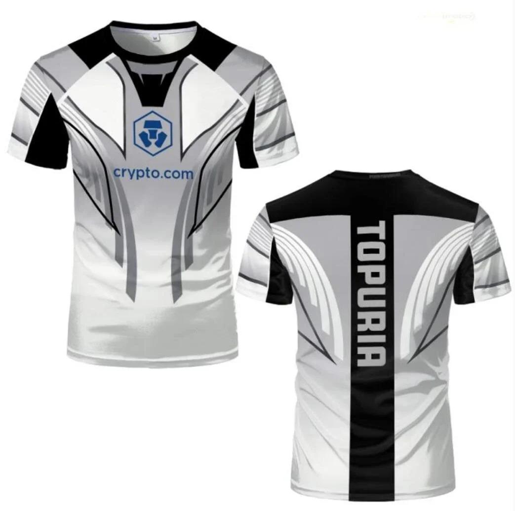 

Футболка для бойових змагань Чоловічі жіночі топи з 3D-принтом Літні сітчасті футболки з круглим вирізом для вболівальників Спортивний одяг для чоловіків на відкритому повітрі Топи з короткими рукавами 6XL