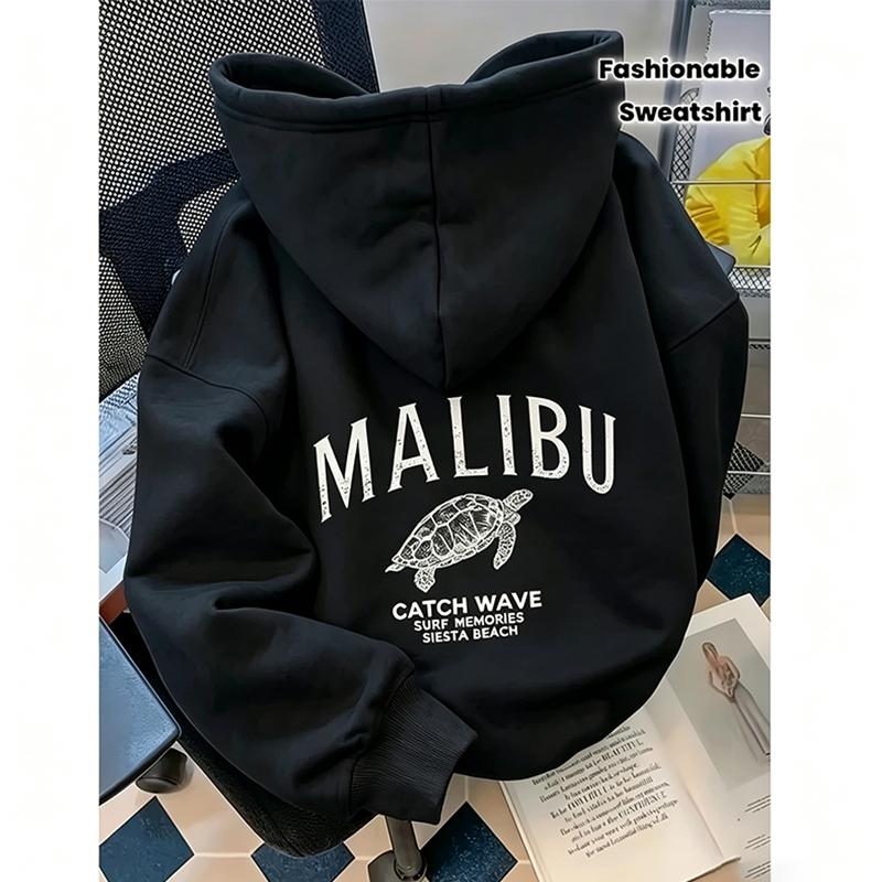 Autumn Winter Men's and Women's Kangaroo Pocket Hooded Long Sleeved Hoodie with Multiple Prints, Trendy and Fashionable Hip-hop