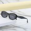 Vintage Cat Eye Sunglasses Woman Retro Shades Black Eyeglasses Female Fashion Small Frame Mirror Eyewear Uv400