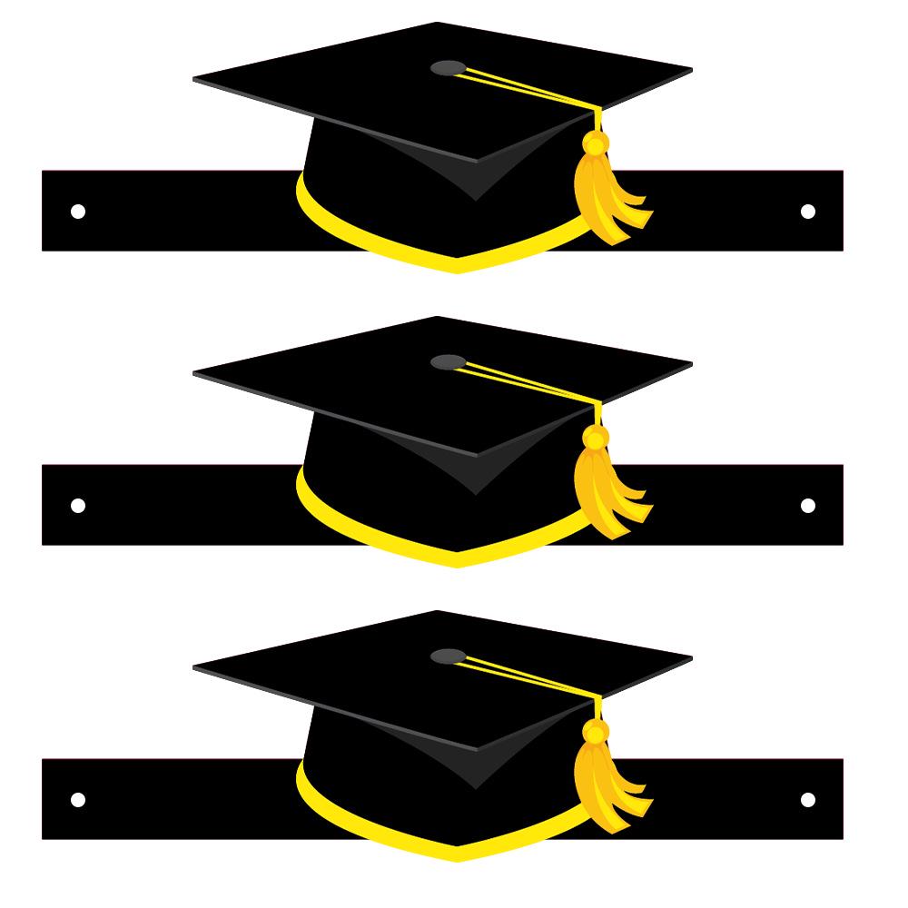European-Style Graduation Cap Candy Box: Celebration Gift Packaging for Parties