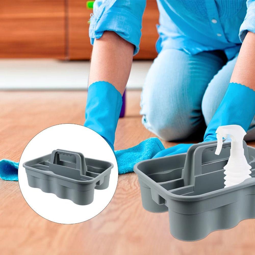 

Container Plastic Organizer Plastic Hand Tool Basket High Quality Cleaning Basket