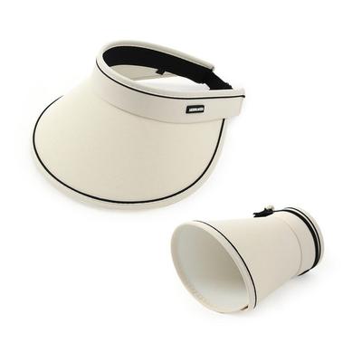 Dol Dol Sun Cap (Ivory) Wide Brim Sun Cap Hat