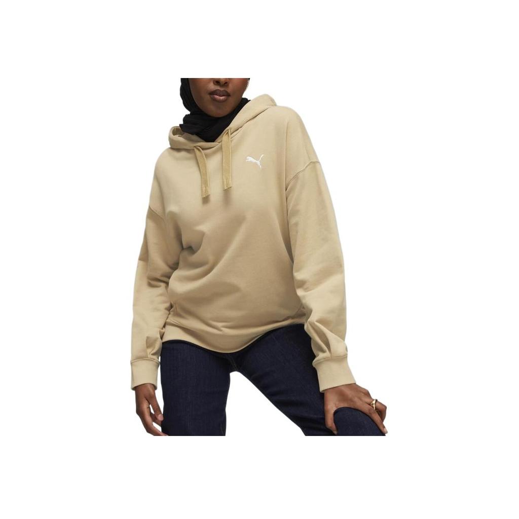 Puma Her Comfortable Fashion Casual Versatile Hoodie Women Hoodies Brown 676573-84