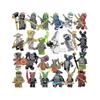 Set de 48 Mini Figurines Ninjago, Jouets Figurines d'Action pour Enfants, Cadeaux d'Anniversaire pour Garçons, Filles et Collectionneurs Adultes