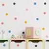 New Cute Cartoon Colorful Polka Dots Children Wall Stickers Removable Nursery Wall Decals Poster Print Kids Bedroom Home Decor
