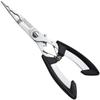 Extended Multifunctional Fishing Pliers: Hook Remover, Scissors, Line Cutter, Lead Shot, Fish Controller, Hook Tying Tool