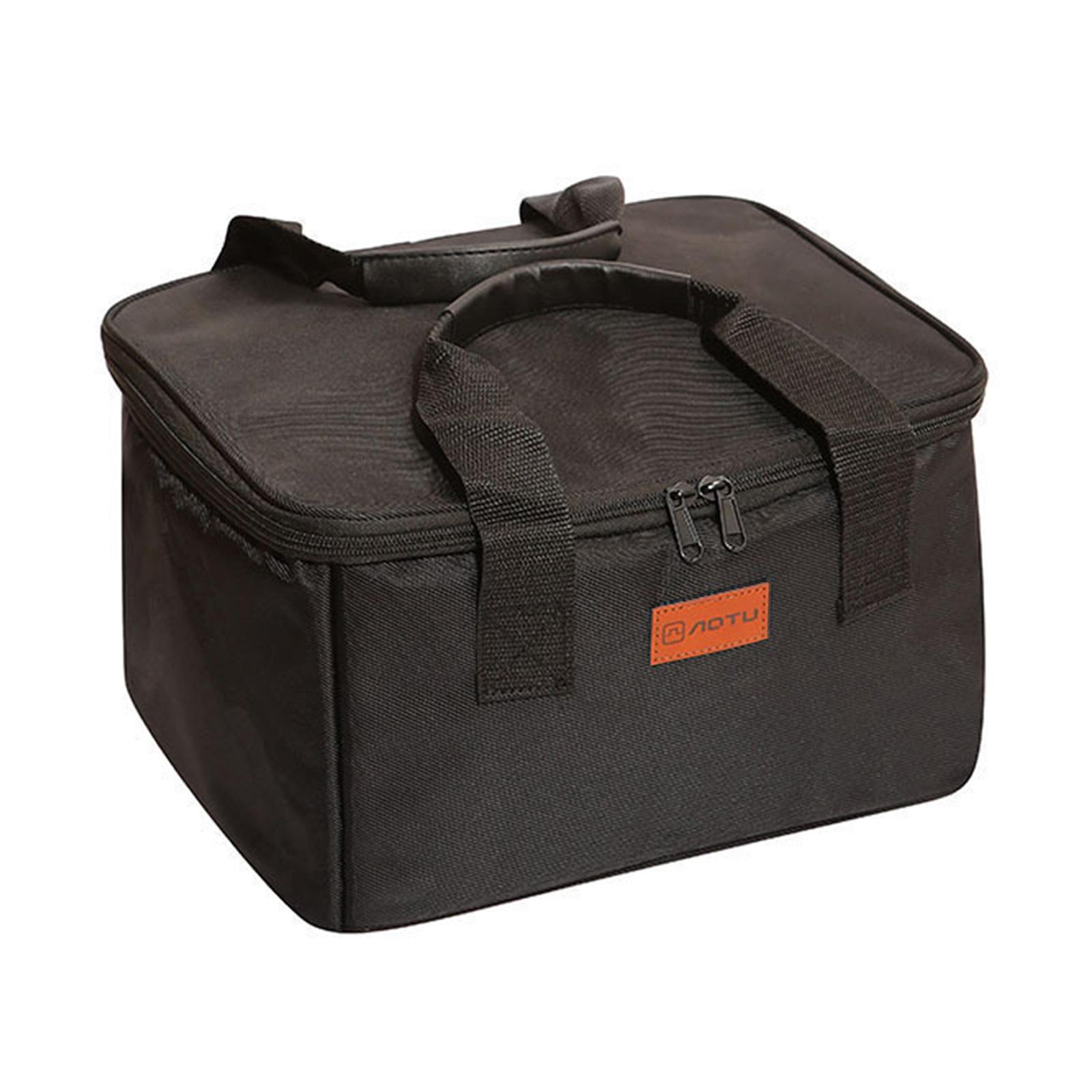 

Сумка для хранения посуды, органайзеры для кемпинга на открытом воздухе, сумка-переноска, сумка для хранения, предотвращающая столкновения, для путешествий на открытом воздухе с барбекю