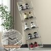 Stackable Plastic Shoe Storage Boxes Multipurpose Storage Containers Space Efficient Clear Boxes for Shoes Accessory