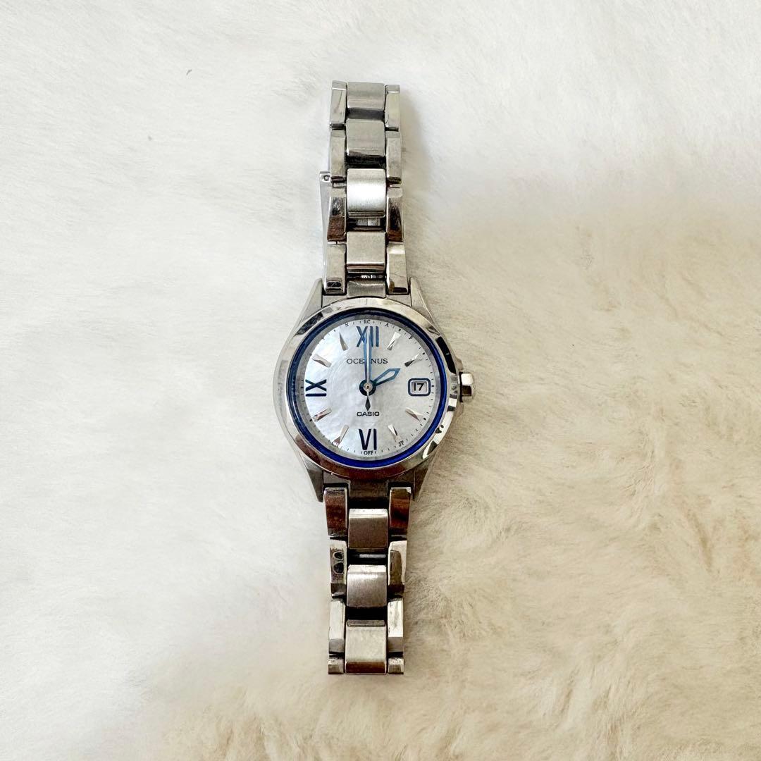 Used Oceanus silver watch