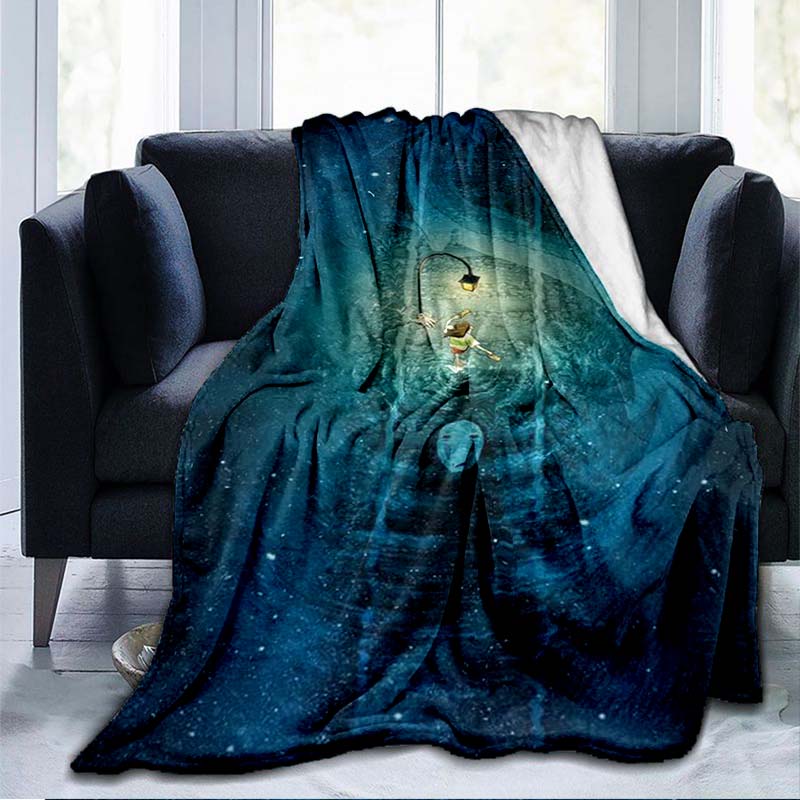 Hayao Miyazaki Works Japan Anime Soft Flannel Blanket Spirited Away Throw Blanket Rug Piece Sofa Bed Knee Blankets Boys Girls