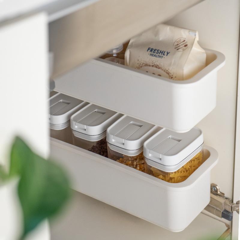 Kitchen Under Sink Organizer Storage Box Wall-mounted Door Spices Condiments Kitchen Organizers for Pantry Cabinet Closet Box