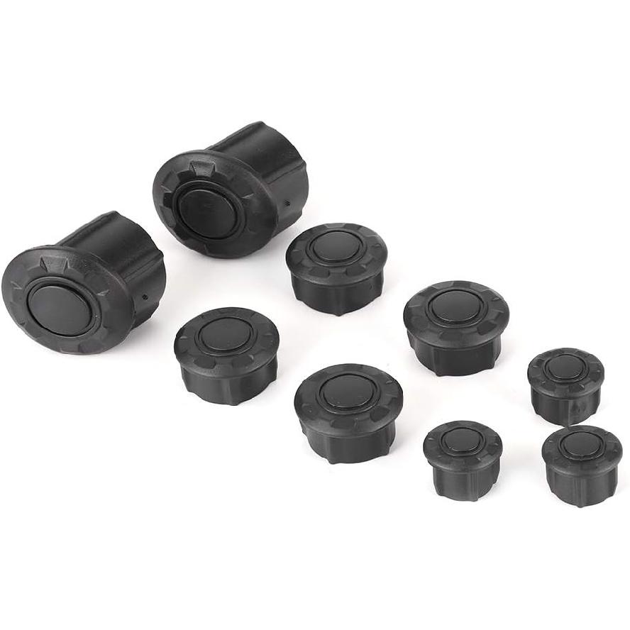 Motorcycle Frame Hole Cover, Akozon ABS Frame Hole Cover Swing Arm Plug Motorcycle Accessories Fit for R1250GS 2019?2020