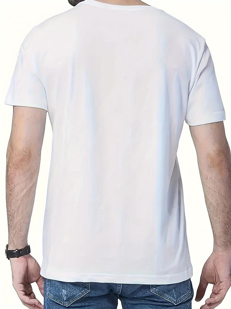 Mens  100 pure cotton printed Tshirt with bold OK letter design regular style casual style breathable fabric comfortable