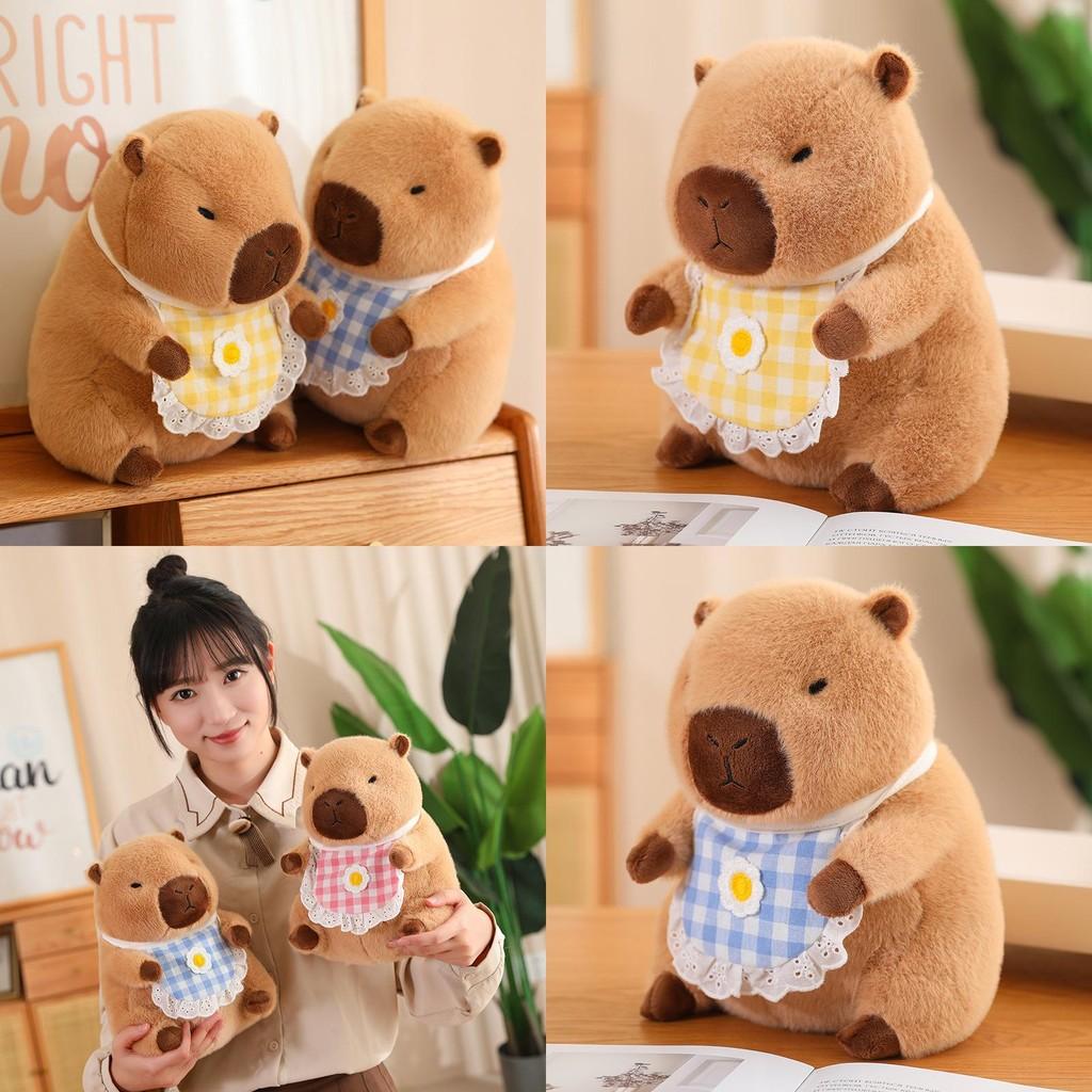 Adorable Capybara Plush Toy Soft Cute Stuffed Animal For Kids Birthday Gift