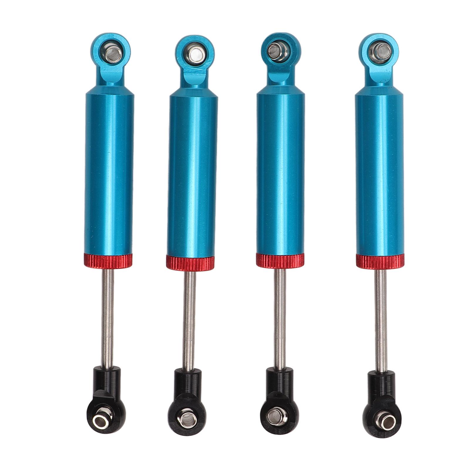 

4pcs RC Shock Absorber 100mm Damper with Internal Spring for SCX10 110 RC Crawler Car Blue