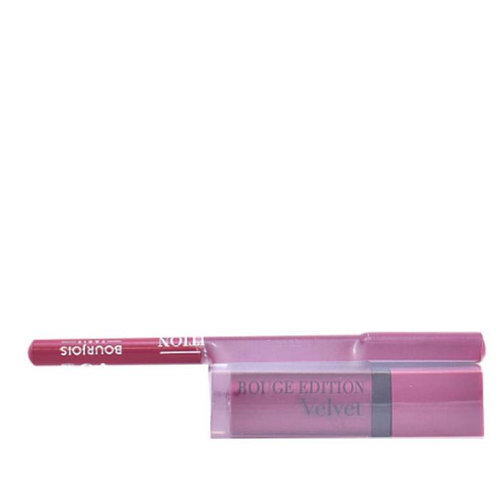 

Губная помада Bourjois Rouge Edition Velvet Lipstick 14 Plum Plum Girl, набор из 2 шт.