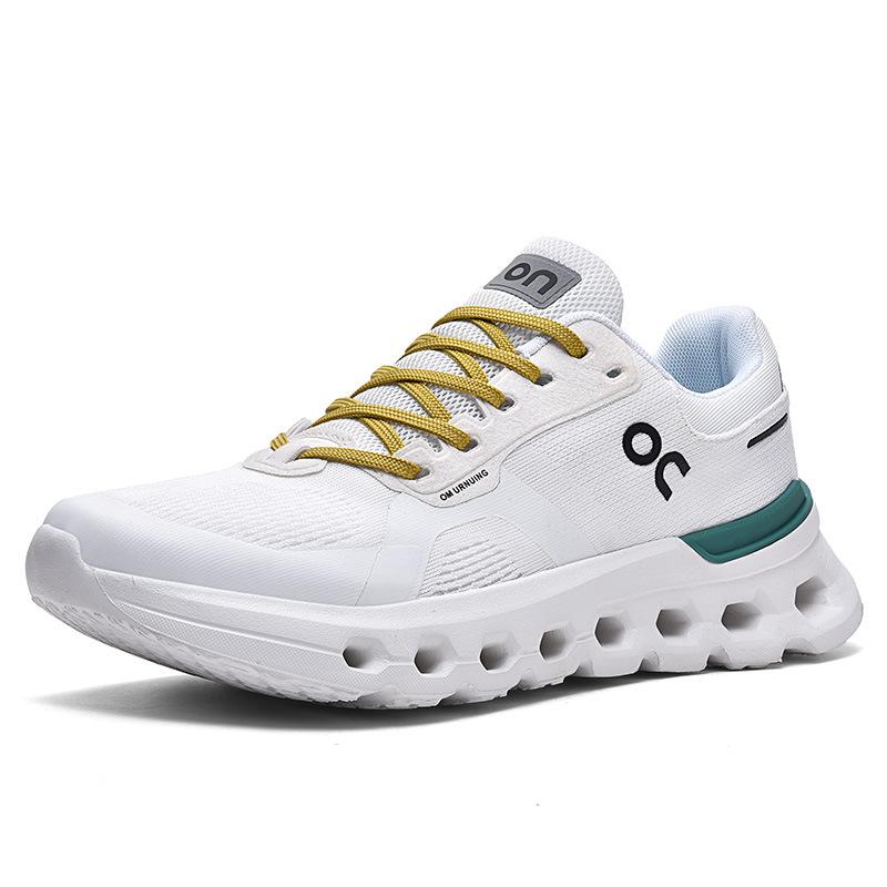 New Fashionable Men's Platform Running Shoes Breathable Mesh Fitness Sneakers Marathon Outdoor Running Men's Shoes