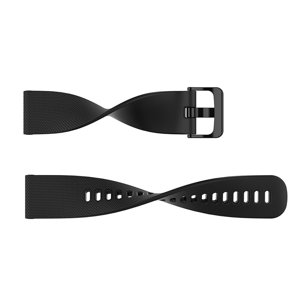 Silicone Watch Band for Xiaomi Haylou Solar LS05 Mi Color Smartwatch Strap Black