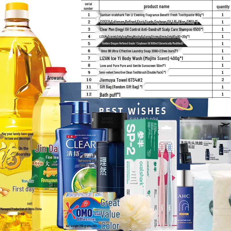 Clear Hair Care 9-Piece Value Gift Set