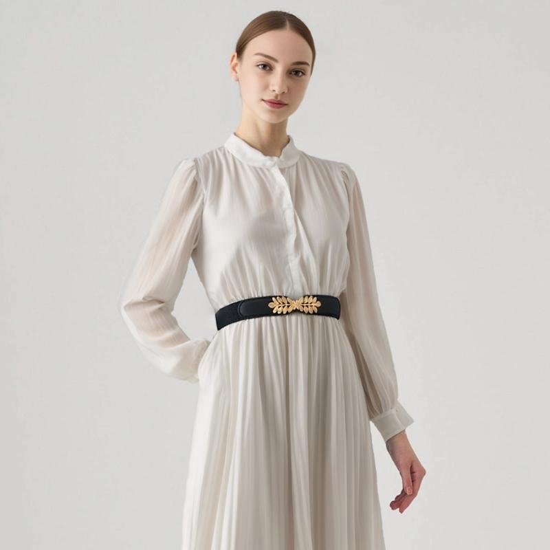 Bequemer elastischer Taillengürtel Dehnbarer Bund Damen Taillengürtel zur Aufwertung von Kleiderstilen