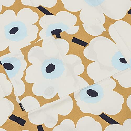 Marimekko Rasymatto Apron, Black and White with Polka Dots, Size 070692, Size 190, Length 84cm, Width 83cm [Parallel Import]