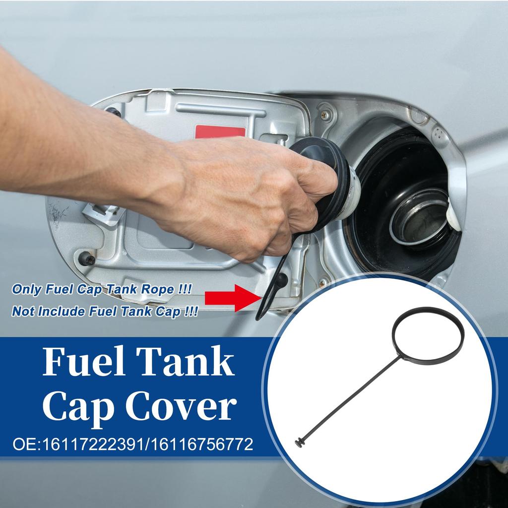 ACROPIX X6 2008 2018 Fuel Tank Cap Tether Fuel Tank Rope Replacement # 16117222391/16116756772 Set of 2