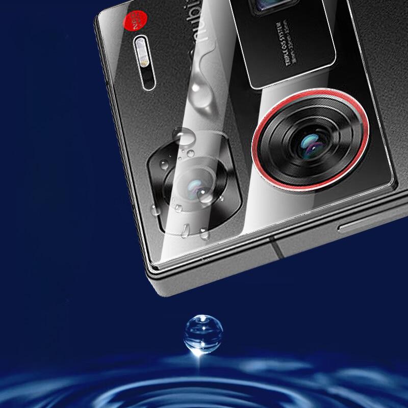 Für Nubia Z60 Ultra 3D Kameraobjektiv-Displayschutzfolien für NUBIA Z60Ultra NubiaZ60 Rückseite aus gehärtetem Glas Schutzfolie Abdeckungshülle