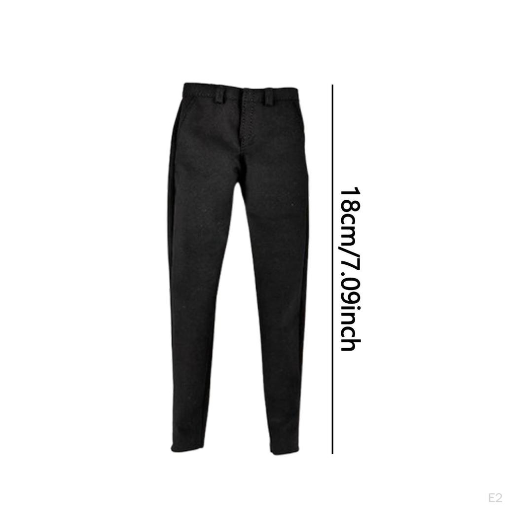 1/6 Male Figure Pants Man Figures Accessory,Doll Decor,Dress Up Costume Mini for 12 Inch