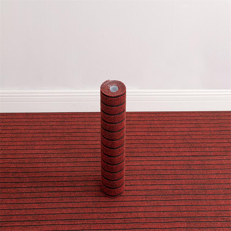 1 Piece of Washable Striped Classic Carpet Roll Reusable Pad DIY Self-adhesive Removable Floor Commercial 40 * 3cm