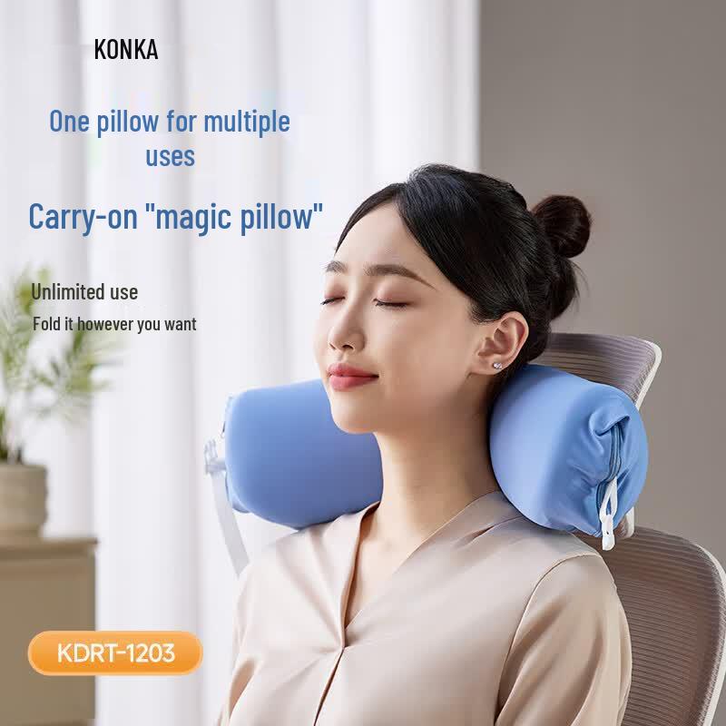 KONKA Foldable U-shaped Electric Heating Massage Pillow CN plug (adapter included)