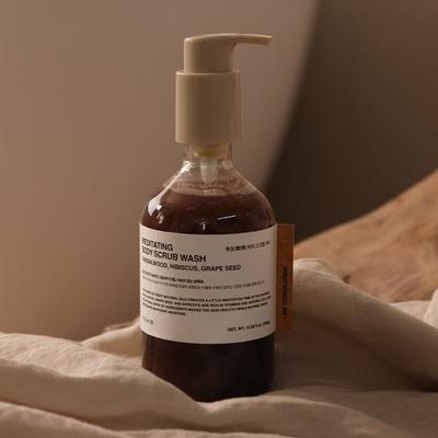 Body Scrub Wash 300mL 1 Out of 3 Options (Sandalwood / Ylang Ylang / Peppermint)