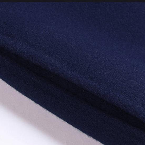 Damenmantel Mittellang Einreihig Einfarbig Umlegekragen Elegant Weich Strickjacke Plus
