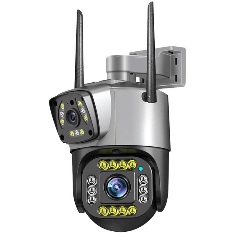 

V380 WiFi+6MP Lens Camera Baby Home Monitor Waterproof Security Camera EU Plug