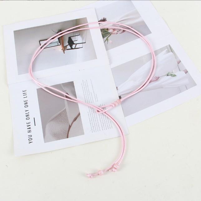 Women's White Decorative Waist Chain for Dresses, Sweaters, and Skirts