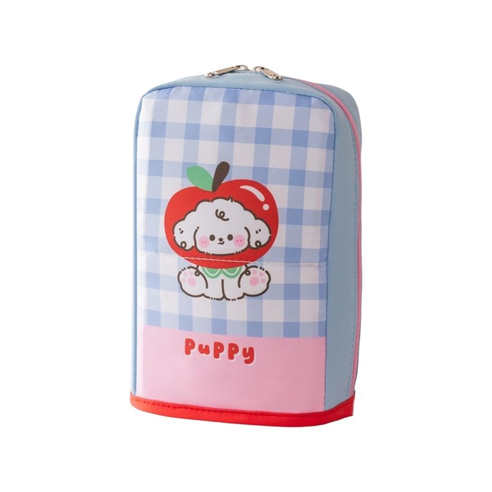 Oxford Cloth Standing Cosmetic Pouch Dust-proof Makeup Brush Holder Makeup Organizer  Pen Storage