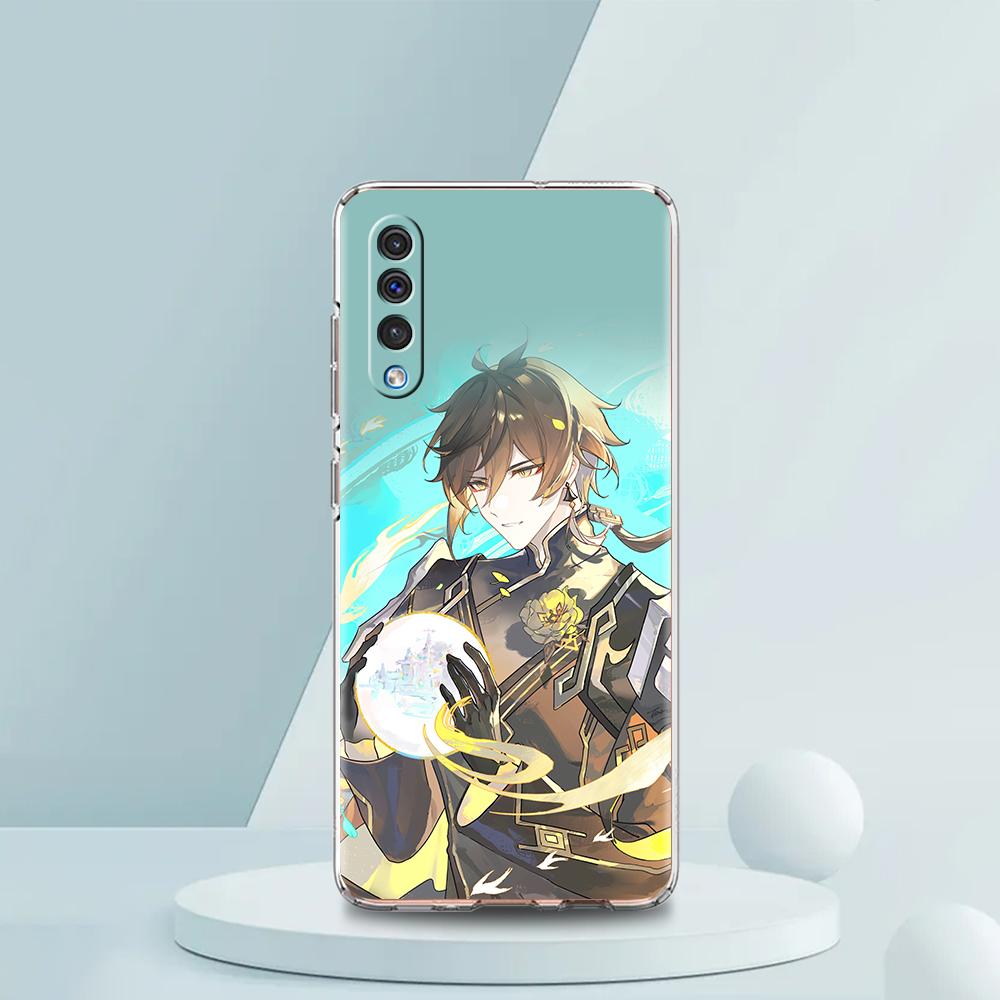 

Чехол Genshin Impact Baizhu для телефона Samsung A54 A52 A50 A70 A10 A30 A40 A20S A20E A02S A12 A14 A22 A42 A72 A34 A32 A04s Samsung A12