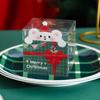 3D Christmas Eve Apple Box - Cartoon Transparent Gift Packaging