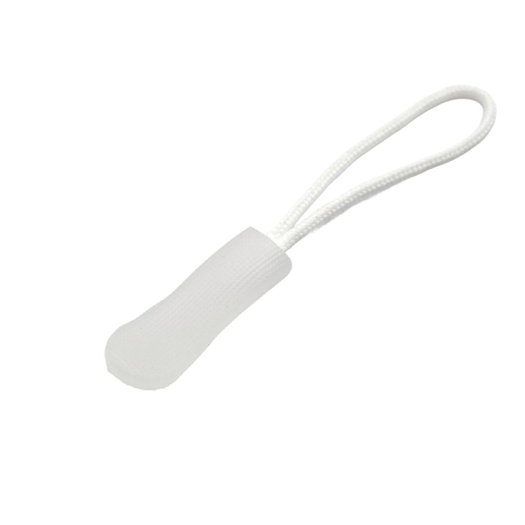 Colored PVC Zipper Pull Rope with Removable Drawstring and Rubber Pull Tab for Bags and Luggage
