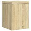 Vidaxl Plant Pot Stands, 2 Pcs, Sonoma Oak, 15X15X20 Cm