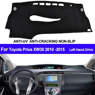 TAIJS Pokrycie Deski Rozdzielczej Samochodu Do Toyota Prius XW30 2010 2011 2012 2013 2014 2015 Mata na Deskę Rozdzielczą Dywanik Samochodowy Anty-UV Antypoślizgowy