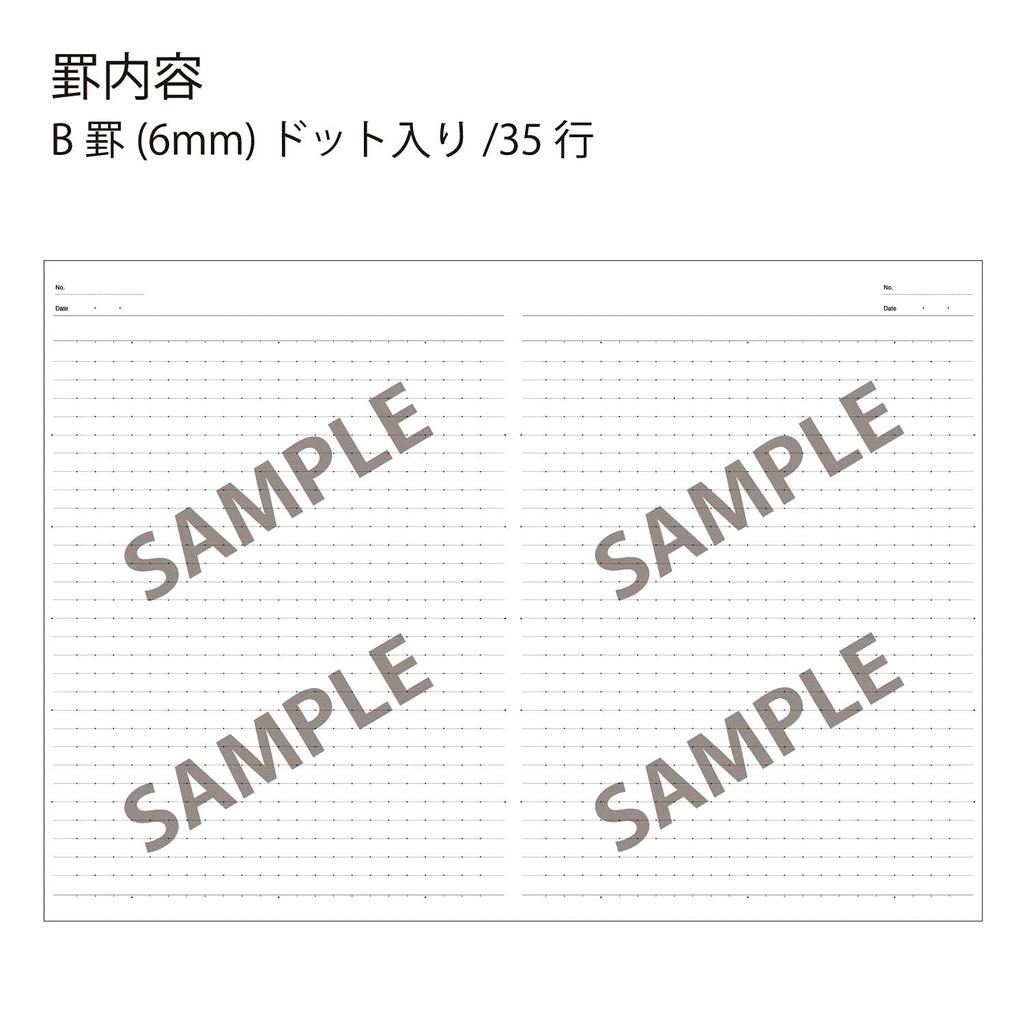 KOKUYO Campus Notebook, B5, Dotted, B-Ruled, 5-Color Pack, Gray, AM-3CBTNX5-1