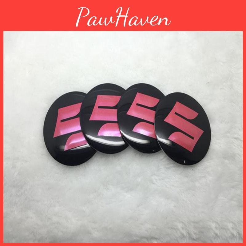 Auto 4ks 565mm Krytka středu kola Nálepka Emblém Odznak Pro Suzuki