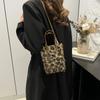 2025 winter woolen stitching fashionable plaid texture new new cross-body shoulder portable small square bag women