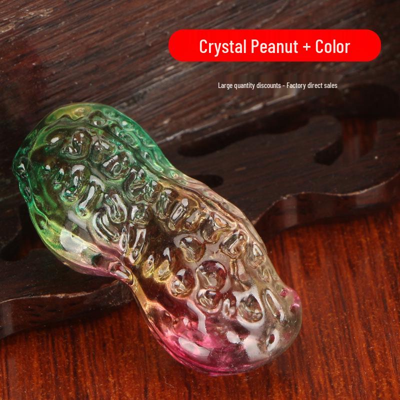 Πολυτελή Κρυστάλλινα Διακοσμητικά Φρούτων: Ροδάκινο, Σταφύλι, Μήλο, Λωτός - Ιδανικό για Διακόσμηση Υπνοδωματίου, Σαλονιού, Γραφείου ή ως Δώρο