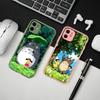 Cute T-Totoroes Phone Case For iPhone 16 15 14 Plus 15 13 12 11 Pro Max X XS MAX Matte Cover