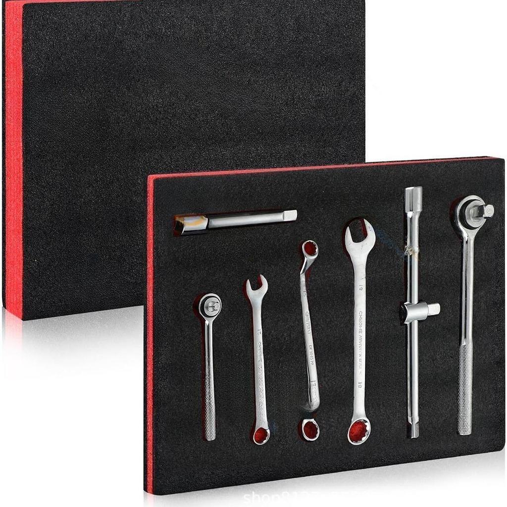5PCS Tool Box Foam Inserts Tool Shadow Foams Inserts for Toolbox Hard Case Cases Tool Box Liner Organizer for Tabletop Miniature