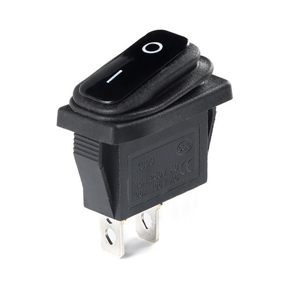 2/3 Pin Sealed Car On Off Switches Boat Waterproof Marine Toggle Rocker LED Switch Car Auto Boat Switch Push Button KCD3