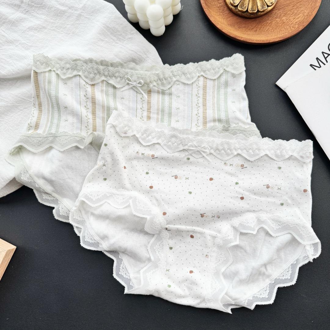 

Жіноча Нижня білизна на стегнах з полуничною сумкою з милим мультяшним принтом, Період Весни та Осені L суничний