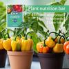 18 peças/caixa de fertilizante em bastão de liberação lenta de nutrientes para plantas para cultivo de flores domésticas Bastão em forma de Fertilizante para Flores